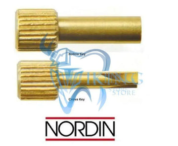 Nordin Gold Plated Cross Key For Screw Post