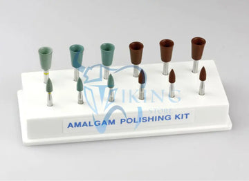 Polishing rubber cup amalgam