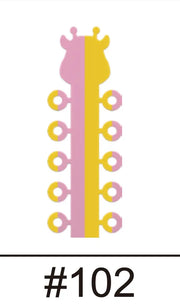 Denrotary Double & Triple Color o-tie