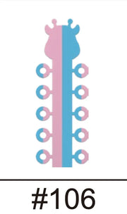 Denrotary Double & Triple Color o-tie