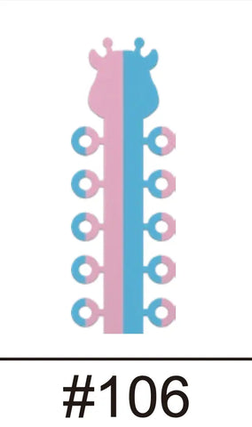 Denrotary Double & Triple Color o-tie