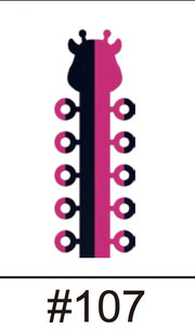 Denrotary Double & Triple Color o-tie