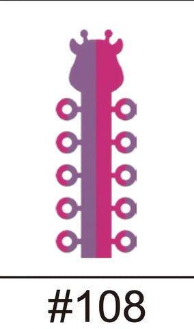 Denrotary Double & Triple Color o-tie