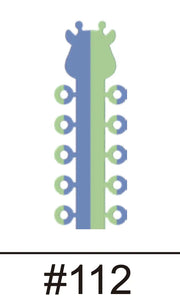 Denrotary Double & Triple Color o-tie