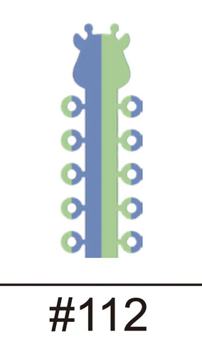 Denrotary Double & Triple Color o-tie