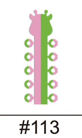 Denrotary Double & Triple Color o-tie