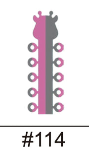 Denrotary Double & Triple Color o-tie