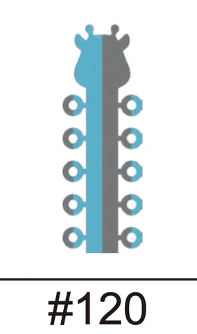 Denrotary Double & Triple Color o-tie