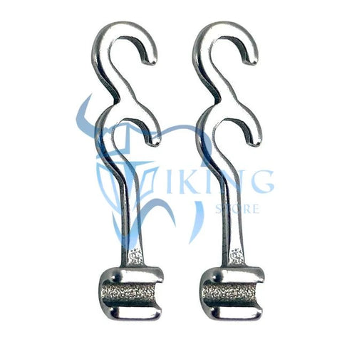 خطاف مجعد مزدوج