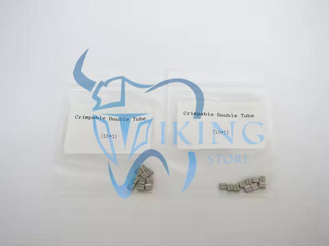 أنبوب مزدوج قابل للتجعيد