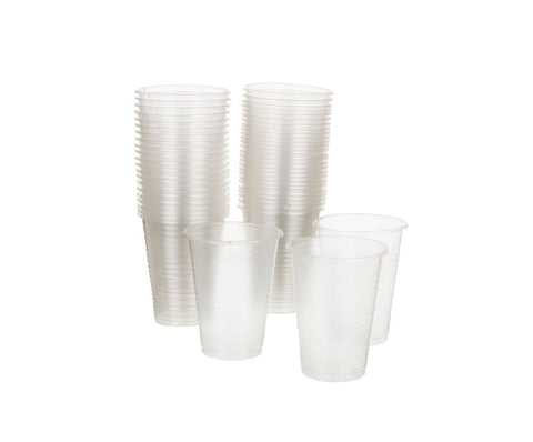 Egyptian transparent Plastic Cups 100pcs