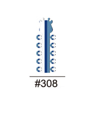 Denrotary Double & Triple Color o-tie