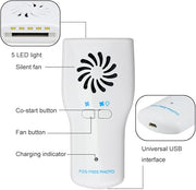 Electric Fog Free Intraoral Photography Mirror with LED