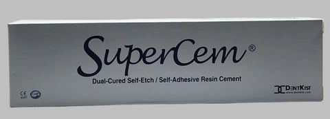 Supercem Dual-cured dental resin cement 9g x 1 syringe