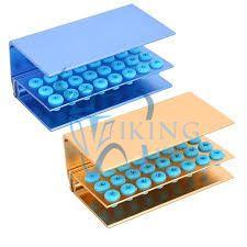 Bur Holder Metal with Rubber 24 Holes