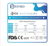 Rotary Blue NiTi Files  - OXFORD