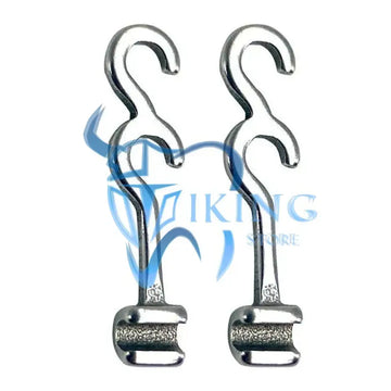 Crimpable Hook Double Long